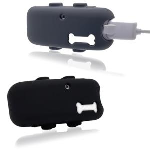 2 Pack Silicone GPS Pet Tracker Holder