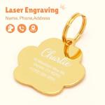 Personalized Engraved Pet ID Tags - 5 Pack