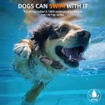 Waterproof Tactical AirTag Dog Collar for Large Dogs