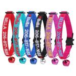 Personalized Breakaway Cat Collar with Bell
