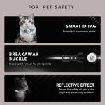 Breakaway Cat Collar Set with QR Code & Bell
