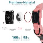 Waterproof Tactical AirTag Dog Collar for Large Dogs
