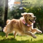Waterproof Tactical AirTag Dog Collar for Large Dogs