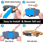 2 Pack Silicone GPS Pet Tracker Holder