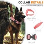 Waterproof Tactical AirTag Dog Collar for Large Dogs