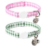 Cute Adjustable Cat Collars with Breakaway Buckles