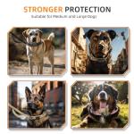Waterproof Tactical AirTag Dog Collar for Large Dogs