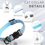 Personalized Breakaway Cat Collar with QR Code