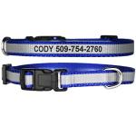 Personalized Reflective Dog Collar for Small Dogs