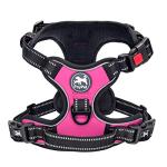 PoyPet No Pull Reflective Dog Harness - Pink