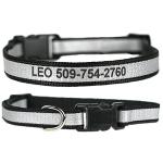 Personalized Reflective Dog Collar for Small Dogs