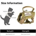 Escape-Proof Tactical Cat Harness and Leash Set
