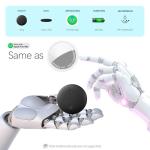 GPS Cat Tracker with Leather Collar, iOS Compatible