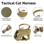 Escape-Proof Tactical Cat Harness and Leash Set