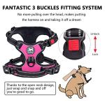 PoyPet No Pull Reflective Dog Harness - Pink