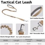 Escape-Proof Tactical Cat Harness and Leash Set