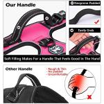PoyPet No Pull Reflective Dog Harness - Pink