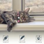 Reflective Cat Collar with AirTag Holder and Bell