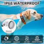 AirTag Pet Collar Holder with Custom ID Tag