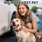 AirTag Pet Collar Holder with Custom ID Tag