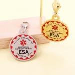 Customizable Emotional Support Animal ID Tag