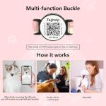 Breakaway Cat Collar with QR Code & AirTag