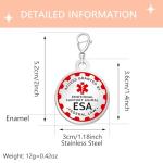 Customizable Emotional Support Animal ID Tag