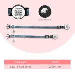 Breakaway Cat Collar with QR Code & AirTag