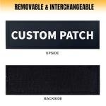 Personalized Waterproof Dog Vest Name Patches 2-Pack