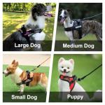 Personalized Waterproof Dog Vest Name Patches 2-Pack