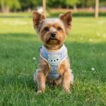 Personalized Dog Harness and Backpack Leash Set