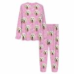 Personalized Pet Face Pajama Sets for Women