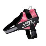 Custom Reflective Dog Harness with Name & Number