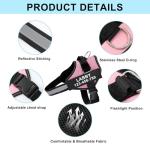 Custom Reflective Dog Harness with Name & Number