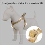 Plutus Eco-Friendly Step-In Dog Harness, Khaki