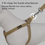 Plutus Eco-Friendly Step-In Dog Harness, Khaki