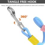 Domkim Heavy Duty Hands-Free Dog Leash 5ft