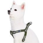 Reflective Step-in Dog Harness in Dark Olive