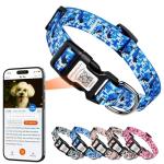 Personalized Reflective Dog Collar with QR Code