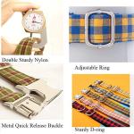 Customizable Nylon Dog Collar with Engraved ID