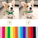 15 Color Adjustable Puppy ID Collars Set