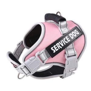 Personalized No-Pull Dog Harness with Custom Patches