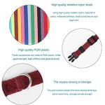 Adjustable Nylon ID Collars for Puppies - Set of 15