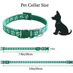 12 Pack Adjustable Nylon Puppy ID Collars