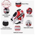 Personalized No-Pull Dog Harness with Custom Patches