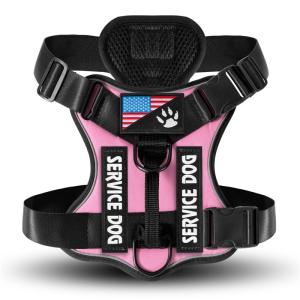 Personalized No-Pull Dog Harness with Custom Patches