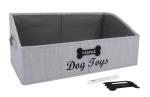 Collapsible Dog Toy Basket - Personalized Storage Bin