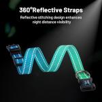 Personalized Adjustable Dog Collar in Bluegreen