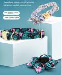 Custom Daisy Dog Collar and Leash Set for Pets