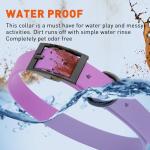 Waterproof Biothane Dog Collar in Amethyst Purple